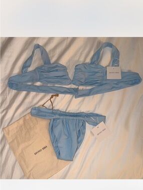 Divino Seas Light Blue Women's Bikini Set